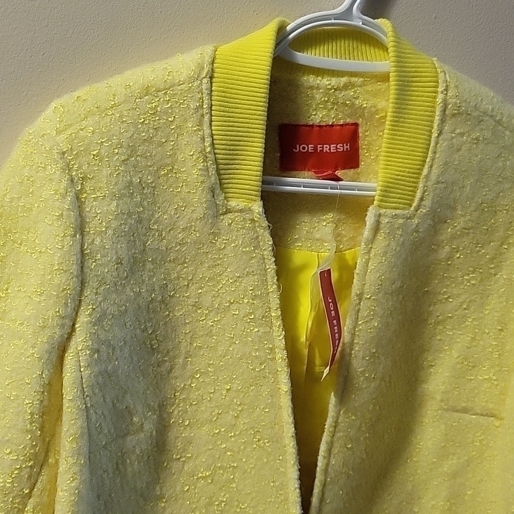 NWT JOE FRESH Rib Collar Coat US M - Picture 2 of 7